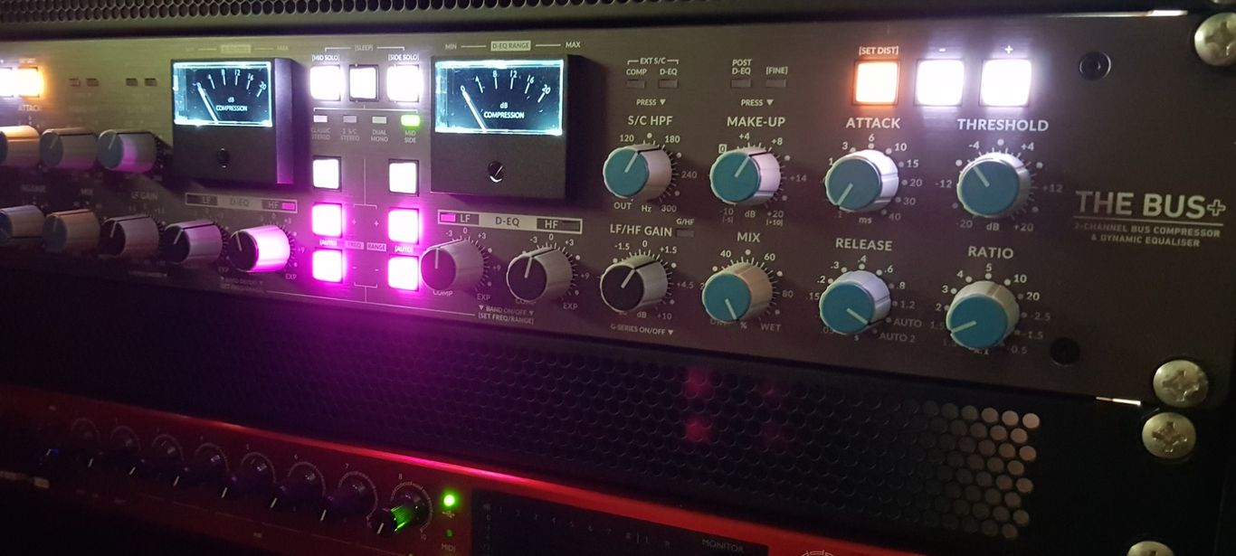 SSL Bus+ & Focusrite Clarett 8 Pre